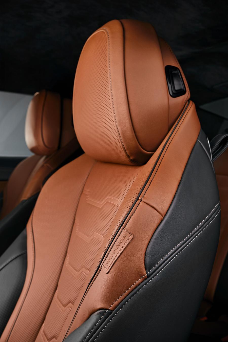 Детали интерьера BMW M850i xDrive (G15) 2018 года  (WW) (фото 72 из 88)